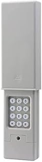Universal Garage Door Opener Keypad Keyless Entry, Works with Chamberlain, LiftMaster, Craftsman, Genie and More Grey(1-Pack)