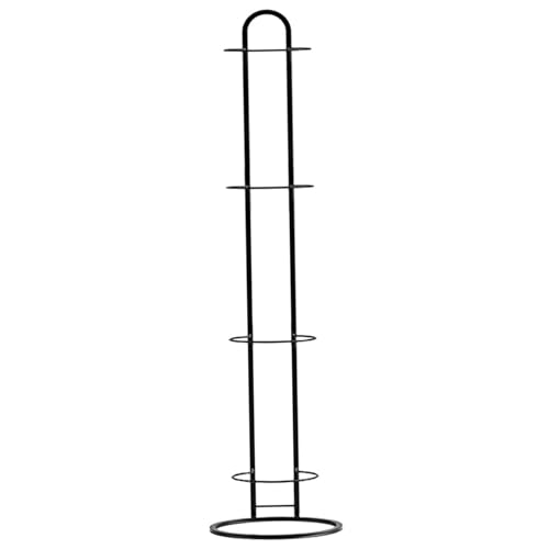 Support de basket-ball vertical à 4 niveaux en acier au carbone 39 pouces pour ballon de foot
