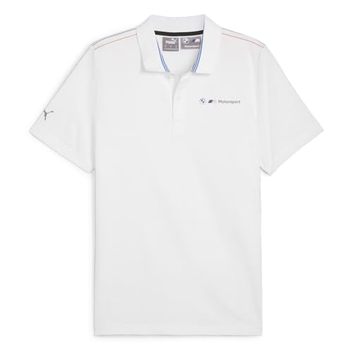 PUMA Men's Standard BMW M Motorsport Polo, White SS242