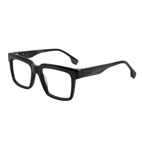Lunettes de vue hommes MUTYNE monture épaisse acétate tendance noire