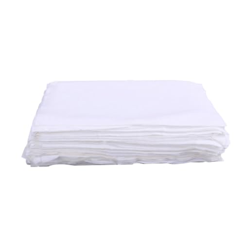 Mikikit 100Pcs Anti Static Cloth: Ultra Soft Lens Cleaning Cloth 6”x6” Lens Wipes Quick-Dry Tack Cloth for LED Touch Screen Computer Monitors Eyeglasses, Camera Lenses, Laptop