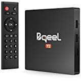 Android TV Box 9.0 4GB RAM 64GB ROM, Bqeel TV Box Android S905X3 Quad-Core 64bit with Dual-WiFi 2.4GHz/5GHz, 3D Ultra HD 8K H.265 1000M, BT 4.0 USB 3.0 Smart TV Box