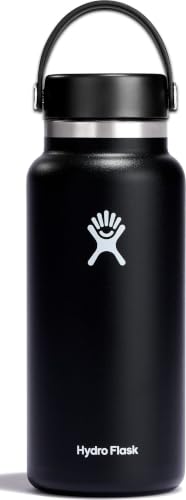 Hydro Flask Water Bottle - Insulated Stainless Steel - Wide Mouth...