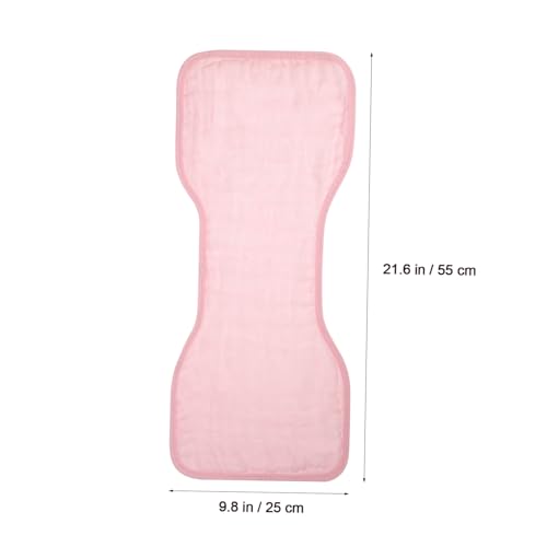 3Pcs Cotton Burp Cloths Soft Absorbent Bibs for Drooling Burping Multi Functional Washcloths for Newborns Gentle Skin Easy to Clean2