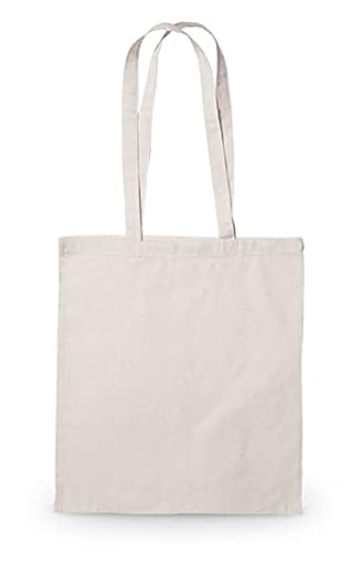 Siglo XXI Publicidad Bolsa 100% algodón 180 g/m2. Asas Largas Tamaño 37x41 cm Gran Resistencia Ecológica Reutilizable Regalos. Compras. Ropa. Manualidades. Eventos (Pack de 10 pcs) | Ya disponible en tu tienda friki favorita! En mundofriki.es!