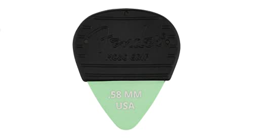 Fender® »MOJO GRIP PICKS – 3 PACK – DURA-TONE DELRIN 351 – .58MM« Lot de 3 Médiators pour guitare – Épaisseur: .58mm… - Les Beatles, Paul McCartney, John Lennon, RIngo Starr, George Harrison Fender® »MOJO GRIP PICKS - 3 PACK - DURA-TONE DELRIN 351 - .58MM« Lot de 3 Médiators pour guitare - Épaisseur: .58mm…