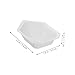 FUNOMOCYA 10pcs Industrial Scale Weighing Pans for Food Reusable Plastic Weighing Boats