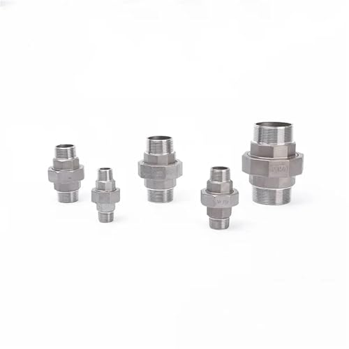 Unión roscada de acero inoxidable SS304 con rosca de precisión de 1 pulgada 7