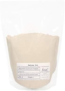Nature Vit Guar Gum Powder, 5 Kg [ All Natural, Thickening Agent, Binding Agent for Baking ]
