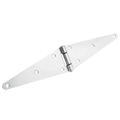FIXED UP FINDS for Everbilt Heavy Duty Strap Hinge Zinc-Plated 10" x 10" 15406, Brand