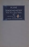 Plane trigonometry B0006AQ2TC Book Cover