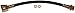 Dorman H620971 Rear Driver Side Brake Hydraulic Hose Compatible with Select Ford Models