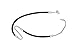 Sunsong 3404151 Power Steering Pressure Line Hose Assembly