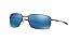 Oakley Men's OO4075 Square Wire Rectangular Metal Sunglasses