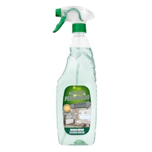 Multiusos Perfumado Bosque Verde con alcohol con pistola Botella 1 L Pack 2