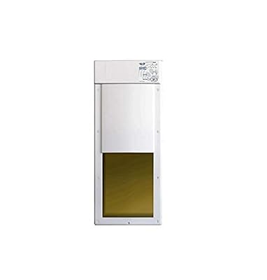 High Tech Pet Fully Automatic Pet Door for Wall and Door Installation - Medium