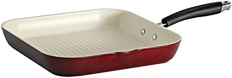 Tramontina Style 01 Square Grill Pan Ceramica 11-Inch Metallic Copper, 80110/047DS