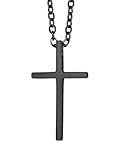 Design : Collier croix chretienne / catholique pour femme homme en acier inoxydable - Un collier original, simple, magnifique, mais chic, est un bijou indispensable pour un look parfait. Quel que soit votre style, misez sur nos colliers pour mieux briller. Ce pendentif homme croix est simple à porter tous les jours, seul ou avec un petit choker
