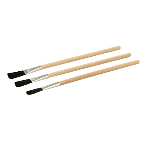 Dickie Dyer 405674 3 pinceaux pour décapant soudure Manche en bois Cover