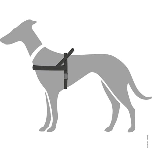 HUNTER Norwegergeschirr Hunting 69 - 93 cm, schwarz