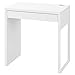 IKEA Micke, scrivania, dimensioni: 73 x 50 cm, colore: bianco bianco