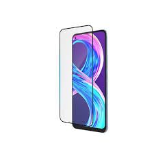Image of 9H Tempered Glass Screen Protector for Realme 1 - Anti-Scratch, HD Clear, Bubble Free, White Edge | Pack of 10
