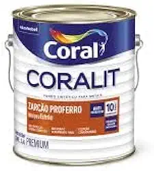 Coralit Fundo Zarcão Proferro Laranja 900ml Coral
