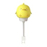 Milisten USB Nachtlicht Ente Kinderzimmer Lampe Gelb 0,2w Steckdosenlicht Dekoratives Nachtlicht Geschenk
