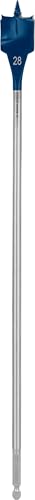 Bosch Professional 1x Foret plat Expert SelfCut Speed (pour Bois résineux, Panneau aggloméré, Ø 28,00 mm, Longeur 400 mm, Accessoire Perceuse à percussion)