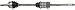 A1 Cardone 60-6107 Remanufactured CV Drive Axle, 1 Pack
