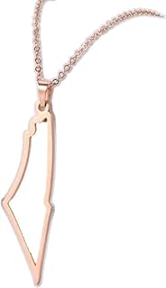 Rose Gold Palestine Necklace