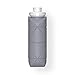 HWQ Taza Plegable Silicona Taza Plegable Reutilizable, Fácil De Llevar, Diseño Plegable Triangular, Buena Sensación En La Mano, Duradero(Gris,600ml)