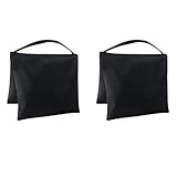 SEWACC 2 Stück Sandsack für Stativ Hochleistungs Foto Sandsäcke mit Reißverschluss Outdoor Gewichtstaschen zur Stabilisierung von Dreibeinstativen und Fachwerktotems