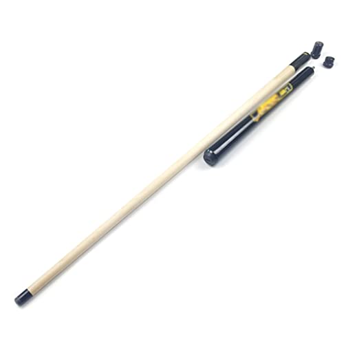 Taco de billar pequeño 104 cm con punta 13 mm negro miniatura 3