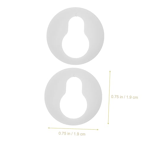 Image of Mipcase DIY Picture Hangers Kit 50pcs Keyhole Hangers Bracket Heavy Duty for Home Office