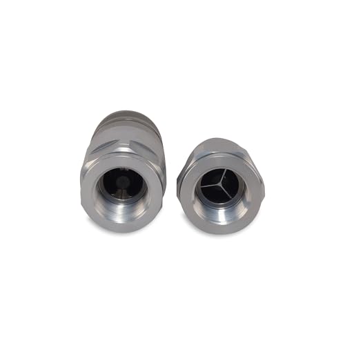 Image of 3 /4″ Flat Face Hydraulic Quick Couplers Set - 1″ NPT Port