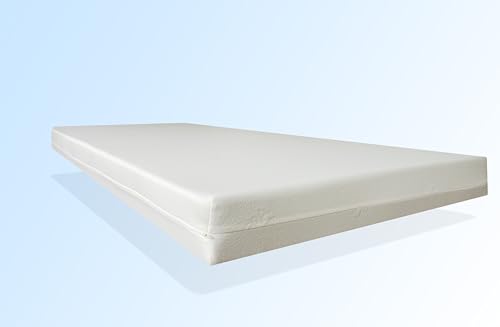 Doctorsleeps günstige Komfort Schaum Matratze Kern 10 cm mit Bezug - Milano/AloeVera glatt - sehr preiswert BZW. billig. Härte 2-3 Mittelfest Größe 80 x 180 cm