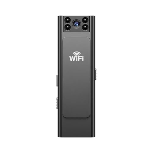 Image of Drumstone 10 𝒀𝒆𝒂𝒓𝒔 𝑾𝒂𝒓𝒓𝒂𝒏𝒕𝒚 1080P Mini Body Camera with Magnetic Mount, WiFi Video Recorder, Night Vision, Loop Recording, Built-in 32GB Memory, Wearable Security Camera for Home