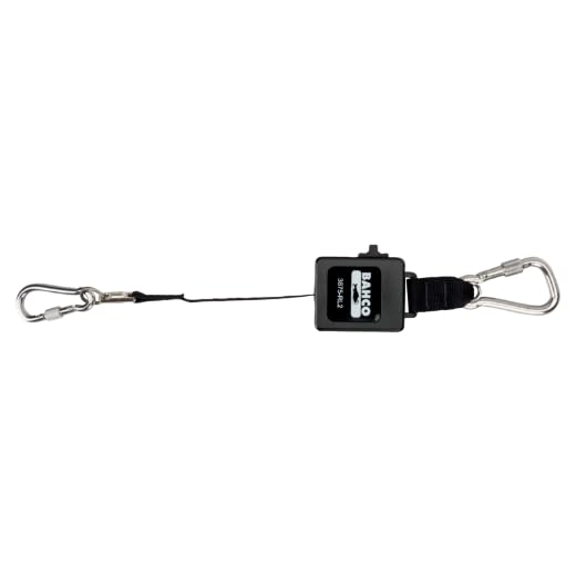 Lanyards retráctiles anticaída para 1 kg con mosquetón integrado 4
