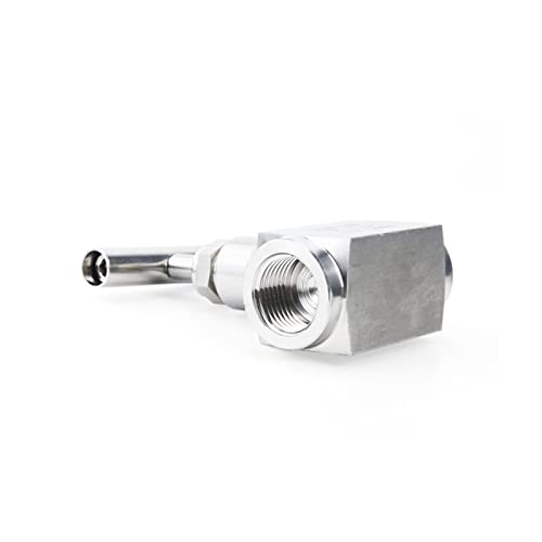 Válvula de aguja para regular flujo de alta presión J13W-320P 1/8 6