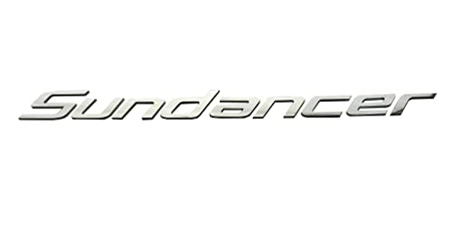 Emblema de barco Sea Ray Sundancer, placa de letras 3D cromadas autoadhesivas de 24.2" 2