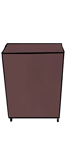Image of Multi Utility 4 Layer Shelf Collapsible Metal Pipes with Non-Woven 100GSM Fabric Cover for Shoe /Cloth /Toy /Books Rack (Brown, Metal)