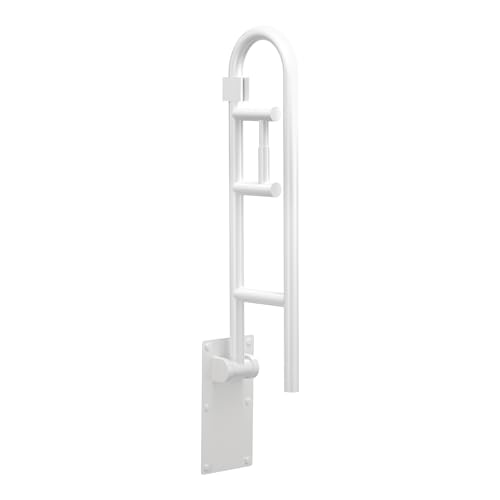 Moen R8962FDW Bathroom Safety 30-Inch Flip-Up Bathroom Grab Bar with