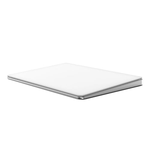 LUOGOXI マジックトラックパッド ワイヤレスBluetooth対応 ガラス面マルチタッチ トラックパッド 3モード接続 Mac/Windows/iPadOS対応 ノートパソコン用 (ホワイト マジックトラックパッド(ガラス表面|マルチタッチ))