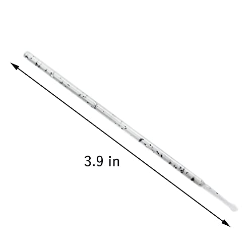 Image of 500 Pcs Disposable Micro Applicator Brush for Eyelash Extension, Microswabs Lips Mascara Wands Black