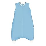 Schlummersack Schlafsack mit Füßen ganzjährig 110 cm 2.5 Tog Blau | Kinder Schlafsack mit Beinen für eine Körpergröße 110-120cm | Ganzjahres Schlummersack mit Füßen 2.5 Tog