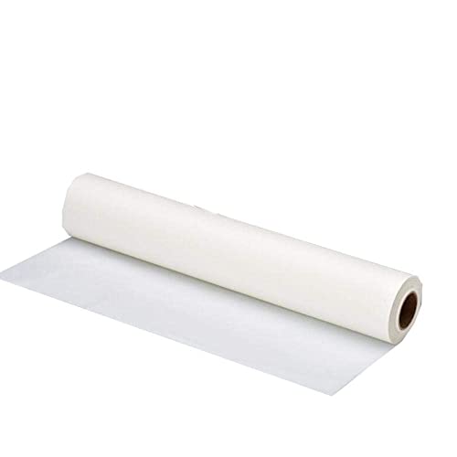 Image of Rokoo Kitchen Baking Butter Paper Roll 20 Meters-Natural Food Grade Wrapping Papers for BBQ Briskets, Smoking & Wrapping Microwave Oven Non-stick & Chlorine-free Hygienic Paper Roll for Cooking (White)