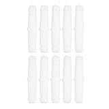 kit de union lavadora secadora universal DURABLE: accesorios de plástico de igual diámetro hechos de material PE de buena calidad, resistente al desgaste y duradero. No se oxida, que es un material de tubería ideal para reemplazar las tuberías de suministro de agua de hierro ordinarias