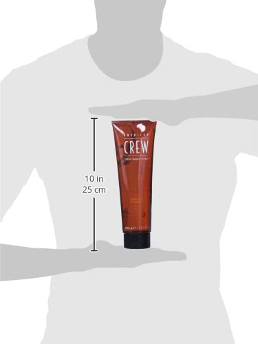 AMERICAN CREW Men's Hair Gel, Light Hold, Non-Flaking Styling Gel, 13.1 Fl Oz (Pack of 2)