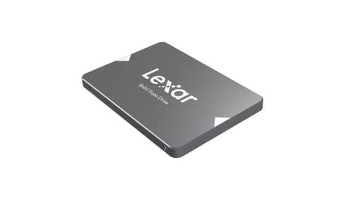 Image of Lexar 256GB NS100 SSD 2.5 Inch SATA III Internal Solid State Drive, Up To 520MB /s Read, Gray (LNS100-256RBNA)